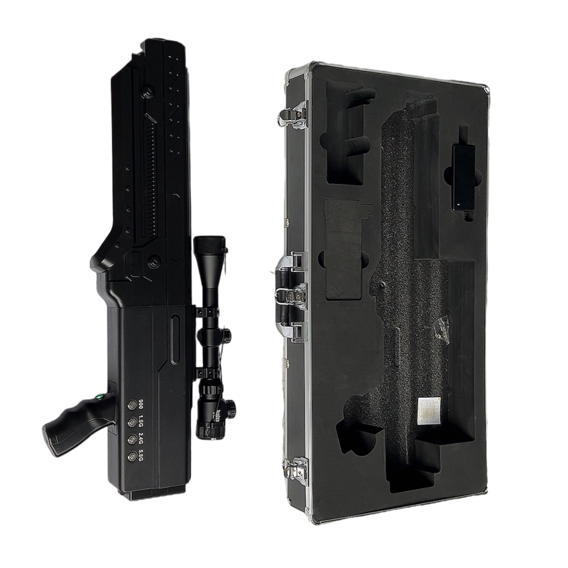  岳池手持便携式枪型低空防御反制四通道A型