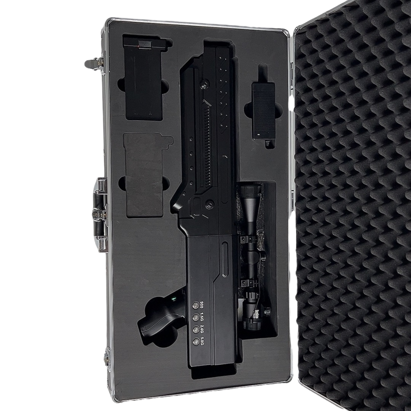  岳池手持便携式枪型低空防御反制四通道B型