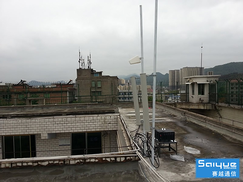  岳池某看守所大功率手机信号屏蔽器（白噪声）案例