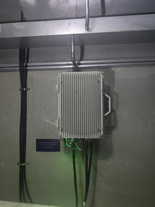  岳池电力管廊覆盖漏缆方式案例